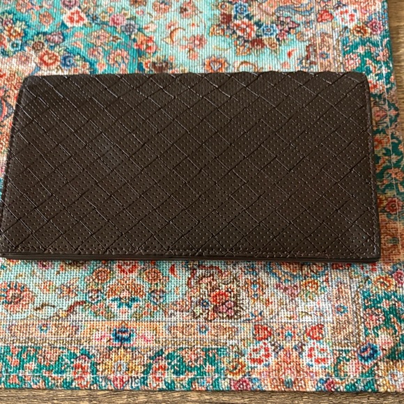 Bottega Veneta Intrecciato Leather Long Wallet